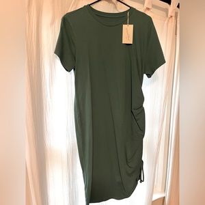 NWT Women’s Short Sleeve Side Rouched Tshirt Dress from Universal Thread